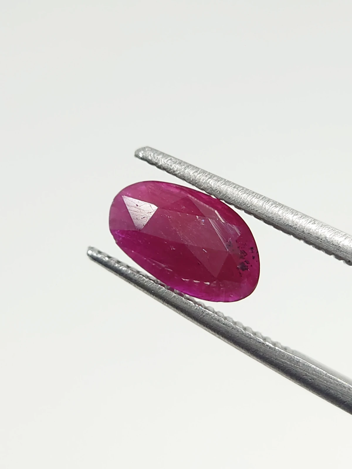 1.50ct Natual Rose Cut Ruby From Afghanistan — view 6
